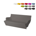 Outdoor garden sofa 2 seater modern Kami Yon Slide Design Cost