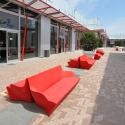Outdoor garden sofa 2 seater modern Kami Yon Slide Design 