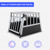 Skaut M Aluminum Dog Carrier Crate 54x69x50cm Choice Of
