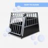 Dog box rigid aluminium cage carrier 65x91x69cm Skaut L Bulk Discounts