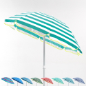 Taormina 180cm Beach & Patio Umbrella With Cotton Canopy Sale