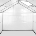 Polycarbonate aluminium greenhouse 183x245x205cm Laelia Offers