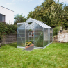 Polycarbonate aluminium garden greenhouse 183x305x205cm Pavonia Catalog