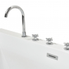 Freestanding bath tub modern design resin fiberglass Bahama Bulk Discounts