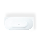Panarea freestanding rounded corner fibreglass resin bathtub Model