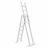 Intex 28077 Galvanized Steel Safety Ladder for Above Ground Pools 132cm On Sale