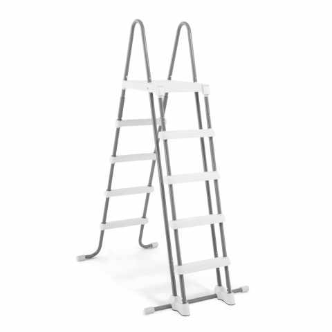 Intex 28077 Galvanized Steel Safety Ladder for Above Ground Pools 132cm Promotion