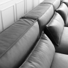 Modern modular 3-seater modular fabric sofa with Solv ottoman Choice Of