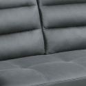 3 seater corner leatherette sofa bed Imperator storage peninsula Catalog