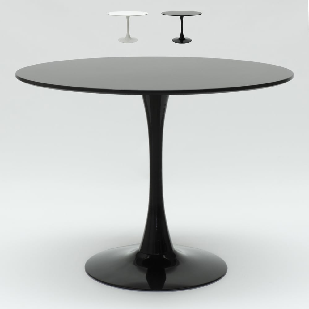 Round table 90cm bar dining room kitchen modern Scandinavian design Tulip