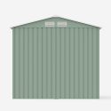Garden shed box in sheet metal for tools Chalet NATURE 213x127x195cm Choice Of