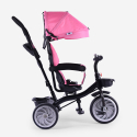 Children's tricycle pram seat 3in1 pedal push Lally 