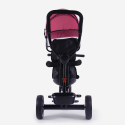 Children's tricycle pram seat 3in1 pedal push Lally 
