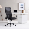 Ergonomic upholstered office chair breathable fabric Adflatus On Sale