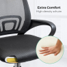 Ergonomic office chair with lumbar support breathable fabric Officium Choice Of