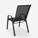 Kumis Modern Outdoor Garden Set, 2 Chairs and 1 Round Folding Table Bulk Discounts