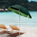 Tropicana 200cm Cotton Beach Umbrella Choice Of