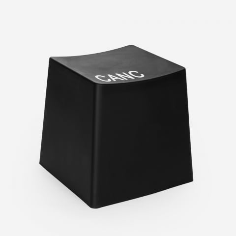 Pouf plastic stool computer keyboard chair CANC Promotion