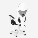 Futuristic design gaming chair ergonomic breathable footrest Gordian Plus Characteristics
