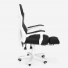 Futuristic design gaming chair ergonomic breathable footrest Gordian Plus Model