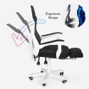 Futuristic design gaming chair ergonomic breathable footrest Gordian Plus Choice Of