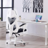 Futuristic design gaming chair ergonomic breathable footrest Gordian Plus Offers