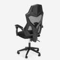 Ergonomic gaming chair breathable futuristic design Gordian Dark Choice Of