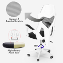 Ergonomic gaming chair breathable futuristic design Gordian Catalog