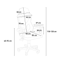 Ergonomic gaming chair breathable futuristic design Gordian Measures