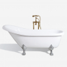 Maiorca French Vintage Freestanding Bathtub With Retro Feet Offers