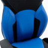 Portimao Sky sporty adjustable leatherette ergonomic gaming chair Measures