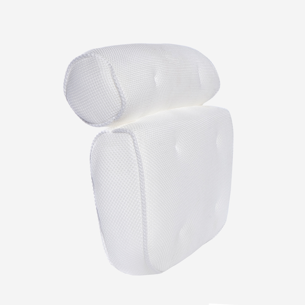 Dehko ergonomic padded breathable double bath cushion