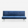 2 seater sofa bed clic clac reclining design velvet fabric Probatus Sale