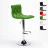 Chesterfield leatherette quilted kitchen and bar stool Design Honolulu Measures
