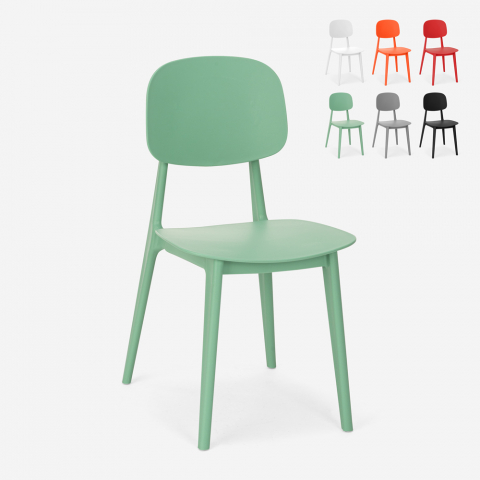 Modern design polypropylene chair for kitchen garden bar restaurant Geer Promotion