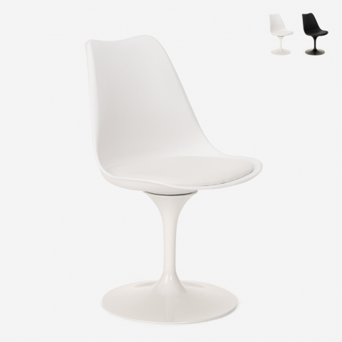 Tulipan design swivel chair cushion living room office restaurant lupas Promotion
