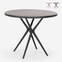 Polypropylene round table 80cm garden kitchen bar restaurant Gang 80 Discounts
