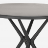 Polypropylene round table 80cm garden kitchen bar restaurant Gang 80 Choice Of