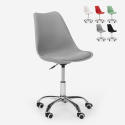 Design chair swivel stool office height adjustable wheels eiffel Octony Buy