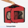 Soft folding small car carrier for dogs and cats 48x31,5x36cm Oliver S Catalog