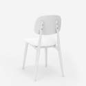 Berel Black 80cm round table set 2 designer chairs 