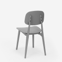Berel design round table set 80cm beige 2 chairs 