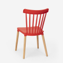 Set 2 chairs modern design square table beige 70x70cm Roslin 