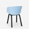 Set of 2 Designer Chairs with Beige Square Table 70x70cm Modern Navan Cost