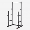 Adjustable barbell squat rack with Stavas cross training pull-up bar Promotion