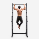 Adjustable barbell squat rack with Stavas cross training pull-up bar Bulk Discounts