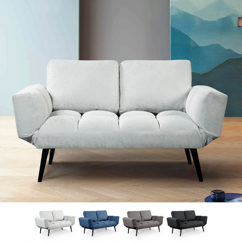 3 seater sofa bed fabric modern design living room office Crinitus On Sale