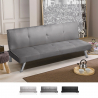 3-seater sofa bed design clic clac reclining velvet fabric Explicitus Bulk Discounts