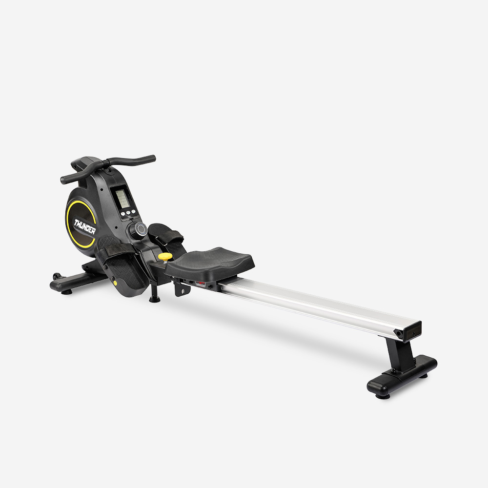 Space-saving folding magnetic rowing machine 8 resistance levels Thunder