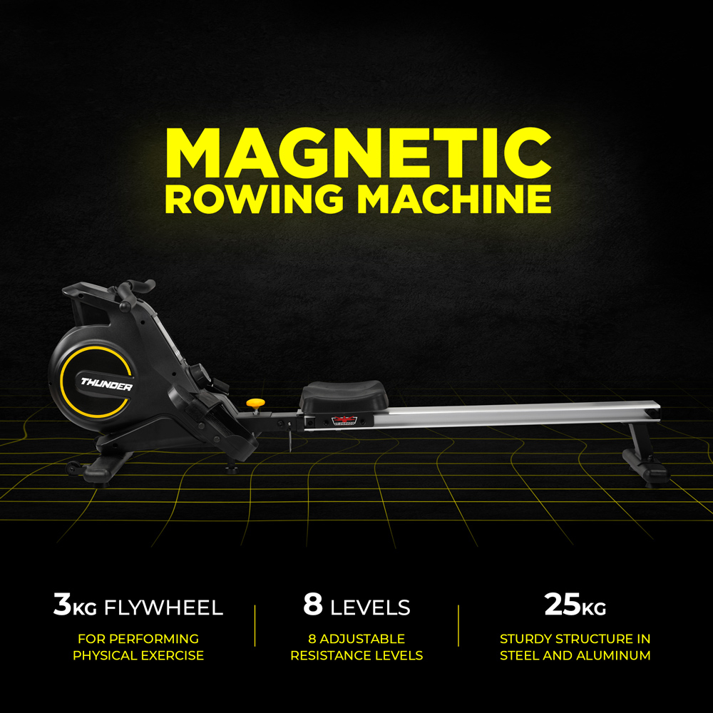 black friday deals Magnetic Rowing Machine THUNDER
